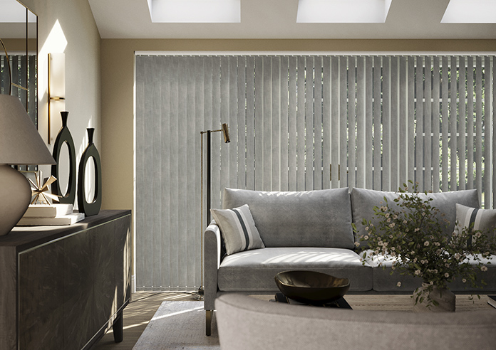 Brindisi, Silver - Vertical Blind - Image 3
